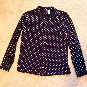 H&M button down blouse perfect for work